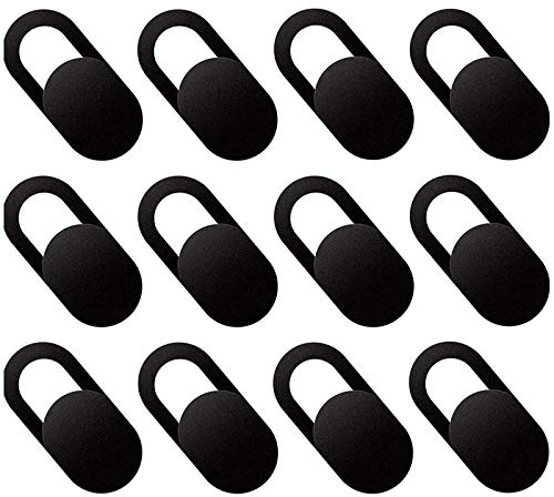 Bumdenuu Laptop Webcam Abdeckung Folie 12 Pack, Ultra DüNne Laptop Kamera Abdeckung Folie für, Computer, Laptop, PC