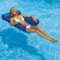 Generic Pool Sitz Schwimmende Hängematte, WasserhängematteSpielzeuge Luftmatratze Pool Sessel Wassersitz Poolhängematten Liegematte für Erwachsene Kinder (Blau)