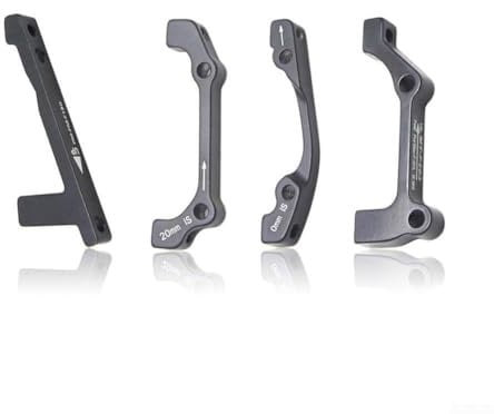 Disc Brake Caliper Adapter for Bike, IS to PM, 160mm and 140mm for Rotor, Black (DS06)