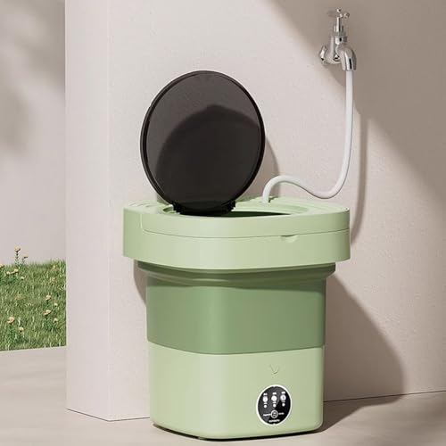Portable Mini Washing Machine Travel Small Washer Capacity 15L/3.96GAL Wash And Drain Cycle Combo Foldable Clothes Washer(15L/3.96GAL)