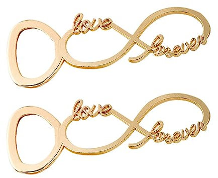 GRIRIW 2pezzi Apribottiglie Apribottiglie Multifunzionale Per Matrimoni Souvenir Per Speciali e Regali Per La Casa