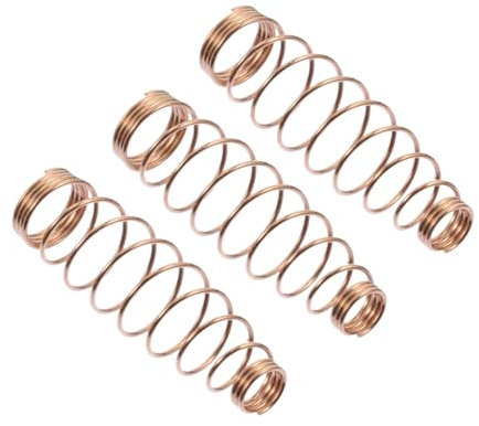 WHAMVOX 180pcs Brass Coil Spring for Piano Tuning and Repair and Elastic Upright Piano Parts Easy to Use Replacement Tools for Maintenance and Regulating