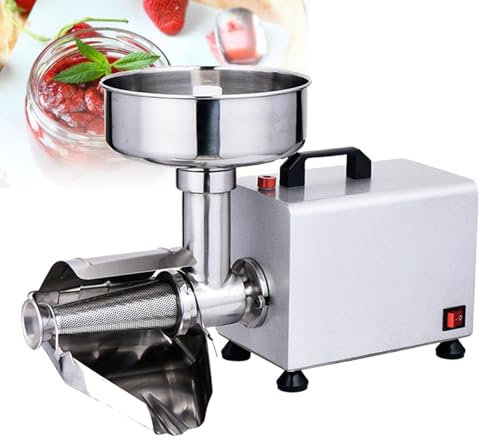 Commercial Electric Tomato Strainer,Food Mill Tomato Milling Machine Stainless Steel Tomato Press and Strainer,Pure Copper Motor Food Strainer and Sauce Maker