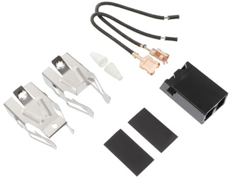 SHINEOFI 1 Ensemble Kit de Prise de Rechange pour Plaque de Cuisson Compatible avec Brûleur de Four Accessoire Durable Remplacement Direct pour Prise Endommagée