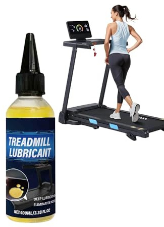 Lubrificante al Silicone per Cinghia Tapis Roulant | 100ml Olio Antirumore per Attrezzature Fitness | Olio silicone tapis roulant | per Officina, Bicicletta, Auto, Cerniera, Freno, Ingranaggio, Cavo e