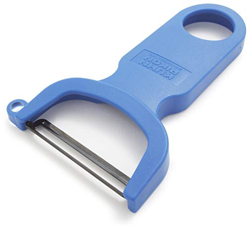 Kuhn 2771 Rikon Original Swiss Peeler, Purple Blue, Carbon Steel, Imports