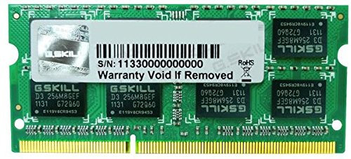 G.Skill 4GB DDR3-1600 memoria 1600 MHz