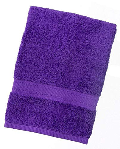 aztex Egyptian Range, 100% Cotton Towels - Hand Towel, Purple