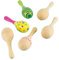Baker Ross Maracas aus Holz - zum Bemalen für Kinder - Musikinstrument - Rassel (4 Stück)