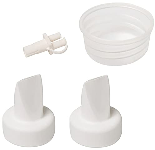Ardo Single Service Kit - Spare Parts for Ardo Pumpsets. Replacement Lip Valves, Membrane Pot, & Tube Connector. Suitable for Use with Alyssa, Calypso and Carum Electric Breast Pumps.