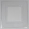 SHOP OF ACCESSORIES® - Pack of 2 Single light switch finger plates. Clear Plastic (1)