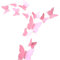 Diawell 12er Set 3D Schmetterlinge Wandtattoo Wandsticker Wanddeko Dekoration Butterfly Wandtatoo Wandaufkleber