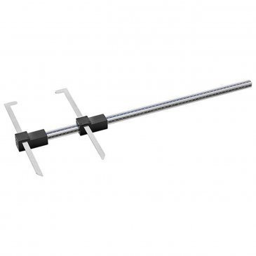 Cescorf Large Bone Anthropometer, Aluminum Sliding Caliper with Transport Case, 600mm Range - Measure Chest Depth, Shoulder Width, Bicristal and Biacromial Breadth - Adjustable and Removeable Arms