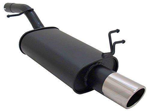 Novus Sportauspuff Endschalldämpfer Gruppe N A5401E90SR mit Endrohr 1 x 90mm SR-Design