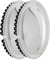 Moon Caps 14 Zoll (4X) Edelstahl poliert Radzierblenden Radkappen Radblenden~