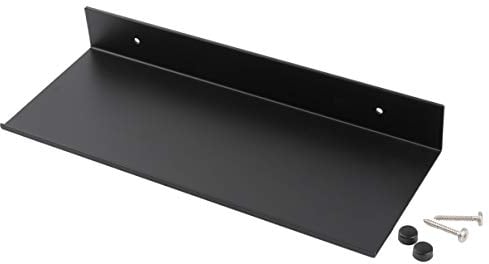 Schwarz Badezimmerablagen Wand Montiert Badezimmer Veranstalter Platzsparend Rostfrei Extra Starke Schwimmregale Lagerregal Wangel Duschkorb 30cm