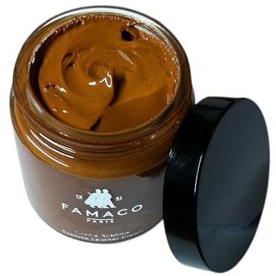 Famaco Collection 1931 - Creme Sublime - Hochwertige Schuhcreme aus Frankreich 100 ml (Kastanienbraun)