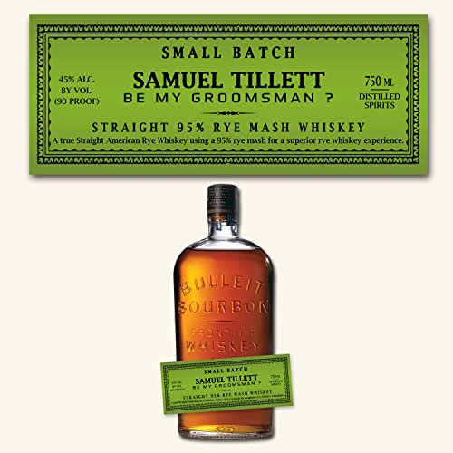 Affiche Prints L150 Personalised Kentucky Rye Bourbon Whisky Custom Bottle Label