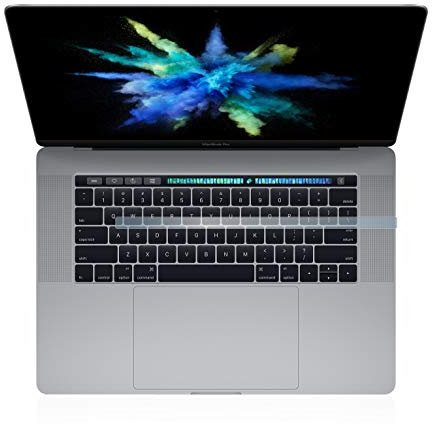 BROTECT Entspiegelungs Schutzglas für Apple MacBook Pro 15 2017 (NUR Touch Bar) Schutzfolie Panzer Folie Glas Matt [Kratzfest 9H, Anti-Reflex]