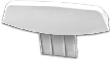 vhbw Replacement Door Handle suitable for Indesit WDP 2000 XEX AQ057290000, WDP 2001 XEX AQ057280000 Washing Machine Tumble Dryer