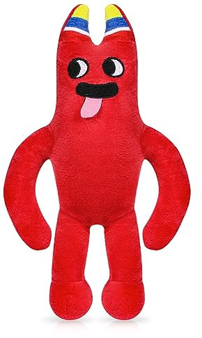 Zaloife Plüschtier BanBan Rot, Kuscheltier Rot Plush 25cm, Stofftier Plüsch Puppe Geschenk für Kinder