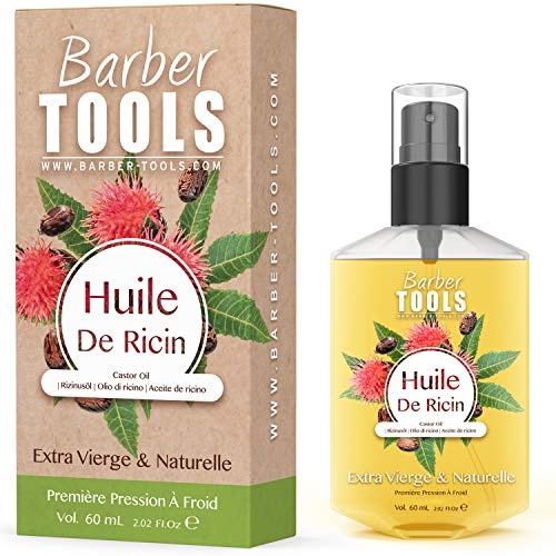 RIZINUSÖL | 100% rein, natürlich & kaltgepresst | Wimpern, Augenbrauen, Körper, Haare, Bart, Nägel | Rizinusöl, Hexanfrei, GMO-frei (80 ml)