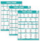 Palace Learning Yoga-Posen-Poster-Set, Yoga-Asana-Positionstabellen, Band 1, 2 und 3, laminiert, 45,7 x 61 cm, 3 Stück