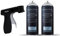 Frankie & Stone Garden Furniture Spray Paint - Powder Blue - 2 x 400ml + Trigger Gun - Revive Outdoor Furniture & Ornaments, Benches, Tables & Chairs - Quick Drying - Matt Chalk Smooth Finish