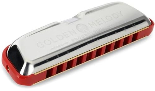 Hohner Golden Melody Mundharmonika – Tonart D Version 2