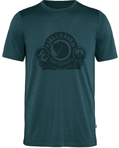 Fjällräven Herren Abisko Wool Classic SS M, Dark Navy, XXL