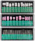 54 Stück Diamant Bits für Nagelfräser Maniküre Bits Professioneller Nagelfräser Aufsätze Aus Entfernen Gel Acryl Nagelhaut Nagelbohrer für Maniküre Pediküre