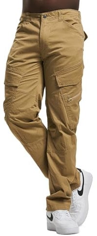 Brandit Adven Slim Fit Pants, color: camel, size: S