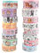 16 Rotoli Washi Tape Set Carino Animali Nastro Adesivo Decorativo Kawaii Cane Gatto Nastro Washi Adesivi Estetici Pastello Nastro Adesivo Decorativo per Scrapbooking Artigianato Confezione Regalo