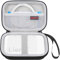 Elonbo Tragetasche für Liene 2x3 Fotodrucker, Tragbarer Instant-Drucker Reisehalter, Mini-Bild-Drucker Tasche. Mesh Tasche Passt Fotopapier, Kabel. Schwarz