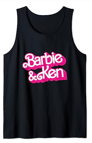 Barbie - Maglietta Barbie & Ken, molte taglie+colori Canotta