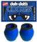 Shorty's Skateboard Bushings Doh Doh's Cones with Washers Blue 88A Softest