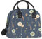 Clastyle Flower Insulated Women Lunch Bag Leaf Adults Small Cooler Lunch Bag for Ladies Lunch Tote for Work Office Picnic,Wildflower