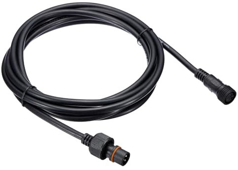 PATIKIL 9.84Ft 3 Pin Extension Cable Wire, 18AWG Waterproof IP67 Connector with Male and Female at Both Ends for LED Strips, Black