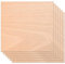 6pcs compensato di mogano 30,5 x 30,5 cm legno non finito per incisione laser CNC taglio artigianato pittura