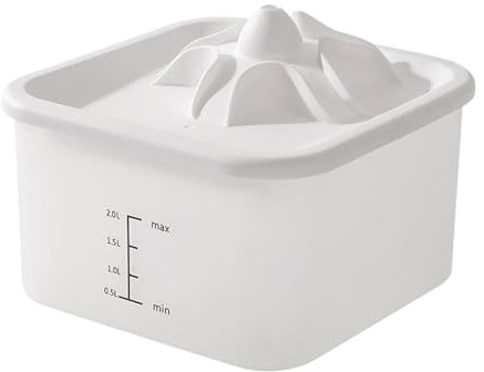 Fuente de Agua de 2l para Mascotas | Dispensador de Agua Eléctrico para Perros | Fuente de Agua automática para Gatos, circulador de Fuente de Agua para Mascotas, dispensador de Agua para Mascotas de