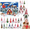 24-Tage-Adventskalender mit Wichtelpuppen zum Sammeln, Weihnachts-Countdown-Kalender 2024,24-Tage-Weihnachts-Adventskalender 2024 | 24-tägiger Weihnachts-Adventskalender
