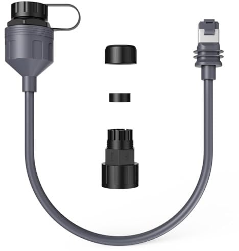 XLTTYWL Starlink - Adattatore Ethernet Gen 3/Mini, accoppiatore di estensione impermeabile per StarlinkS Gen3 Standard SPX a RJ45, compatibile con Star Link V3/Mini Dishy (1 confezione)