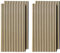 Ansobea Akustikpaneele Holz 4,32㎡ - 6er Set 120x60cm Rohholz Farbe Wandpaneele 3D, Wandpaneele Holzoptik für größere Räume wie Heimkino und Musikzimmer