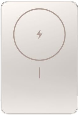Xiaomi Super Slim Magnetic Power Bank 5000 Gold | Superschlanke magnetische 5000mAh Powerbank. Kabellos, ultraleicht — klickt ans iPhone, verschwindet in der Tasche.