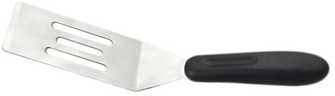 EXHUMKY Metall Pfannenwender Hitzebeständig rutschfest Sicherer Küchen Spatel zum Wenden von Omeletts Pfannkuchen Gemüse Eiern für Haushalt Hotel Restaurant