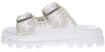 Sandali Bassi Eva One Piece Slide Bianco