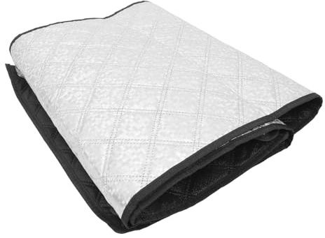 UTHCLO Insulated Refrigerator Cover Aluminum Foil Wrap 71x20in with UV Resistant and Heat Insulation Features for Chest Freezer and Deep Freezer for Balcony Use and Kitchen