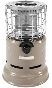 Tragbarer Kerosinofen, 8900 BTU, bis zu 18 Stunden Brenndauer, ideal für den Innen- und Außenbereich, Camping, Angeln, langlebiges Edelstahl-Design