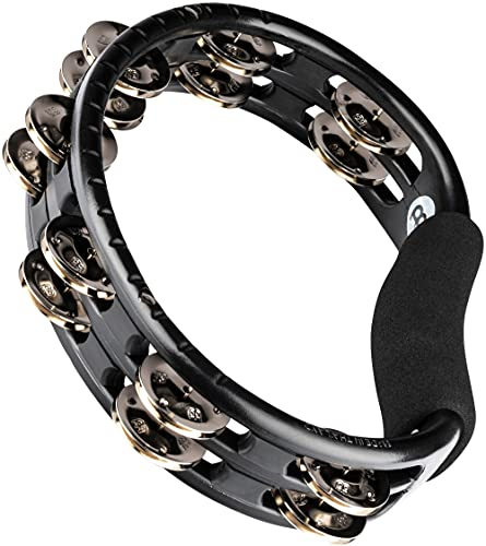 Meinl Hand Tambourine TMT1BK, Steel Jingles