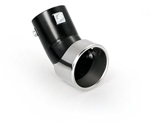 Pilot Ts-60 Edelstahl Schwarz 16 AWG Pin Ringkabelschuh 12.7 mm Durchmesser 110 mm Adapterlänge 0-60°